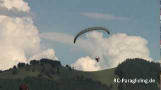 easyRCParagliding© Spiral 12R Mistral 6 Opale Paramodels [upl. by Alekat]