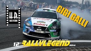 GIGI GALLI Rally Legend 2014  HRrallystudio [upl. by Acinet]