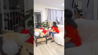 Dad prank mom 👩 😂 🤣 🙄 💡 funny viralvideo viralshorts trending shorts cute humor fun [upl. by Ravens613]