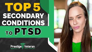 Top 5 Secondary Conditions to PTSD  VA Disability [upl. by Turner]