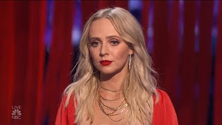 Americas Got Talent 2021 Madilyn Bailey Sings emotional song for grandmother Howie disses her [upl. by Eastlake]