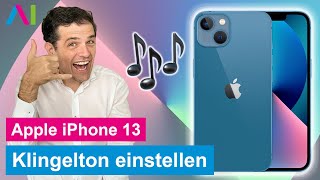 Apple iPhone 13  Klingelton einstellen •  • 📱1️⃣3️⃣ • 🎶 • [upl. by Berard944]