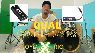 Joyo Momix Cab x Irig 1 dúvidas diferenças e como ligar [upl. by Neeloc]