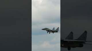 MiG29  LAST FLIGHT Slovakia  SIAF 2022 [upl. by Elnar1]