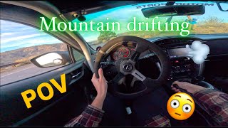 TOUGE DRIFTING IN MY TURBO BRZ POV [upl. by Euv]