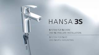 HANSA 3S INSTALLATION System für schnelle und sichere Installation [upl. by Phina]