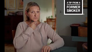 CDC Tips From Former Smokers  Sharon A’s Diagnosed at 37 Story [upl. by Monsour]