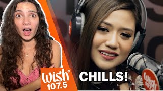 Singer FIRST TIME Reaction to Morissette  Akin Ka Na Lang LIVE on Wish 1075 Bus [upl. by Lotsyrk842]