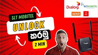 SLT Mobitel Tozed S10 Router Unlock Sinhala 2024 🤩 [upl. by Lamraj]