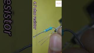 2N2222 Transistor Touch Light experiment electronic touchlight youtubeshorts shorts [upl. by Liuqa]