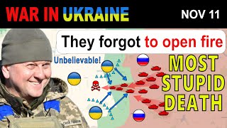 11 Nov Russians Lost 120 Men in 1 Min Forgot to Use Artillery  War in Ukraine Explained [upl. by Dari]