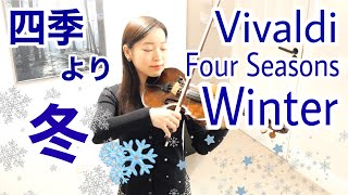 ヴィヴァルディ 冬 第2楽章 Vivaldi Winter from Four Seasons 2nd mvt [upl. by Deena936]