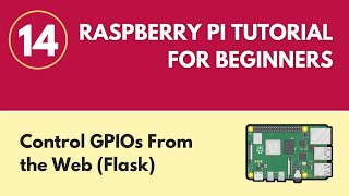 Control GPIOs From the Web Flask  Raspberry Pi Tutorial for Beginners 14 [upl. by Tice]