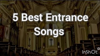 5 Best Entrance SongsCatholicBisaya Christian Songs [upl. by Asseram]