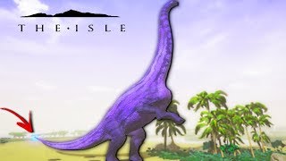 The Isle MODDED  ORODROMEUS SIZE OF HYPO SPINO NEW TITAN PUE CARNO AMBUSHED  Gameplay [upl. by Alanah70]