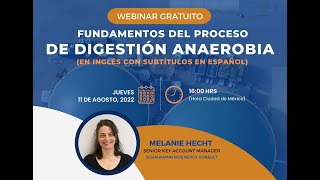 WEBINAR Fundamentos del proceso de digestión anaerobia [upl. by Belldas379]