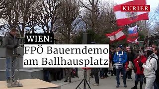 FPÖ Bauerndemo in Wien [upl. by Ydieh809]