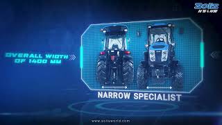 Witness The Revolution in Narrow Farming with Solis N75 amp N90  Solis Tractors [upl. by Anneliese]