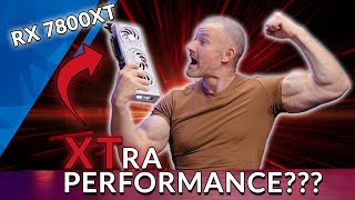 Overclocking Undervolting amp Benchmarking the AMD Radeon RX 7800XT Sapphire Pure GPU Review💪 [upl. by Hilar]