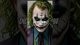 Dark Origin of Heath Ledger’s Joker shorts ytshorts youtubeshorts viralvideo joker [upl. by Naziaf]