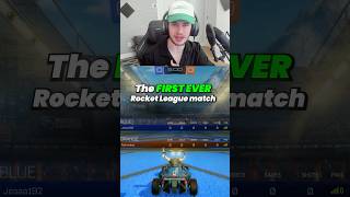 the first EVER rocket league match [upl. by Aekerly362]