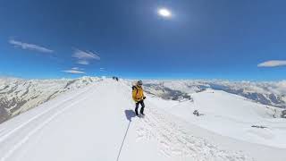 BREITHORN centrale 4154 m Skialp 16giugno 2024 [upl. by Ademordna]