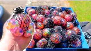 SHREDDING 100 ANTISTRESS BALLS EXPERIMENT  EXTRA SATISFYING [upl. by Stambaugh281]