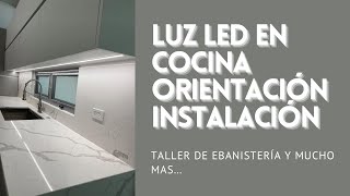 Luces LED en Cocina luzled hafeleloox cocinasenpvc [upl. by Anirrok938]