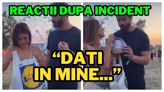 Sanziana Negru si Stefan Floroaica dupa incidentul cu punga LIDL Dati in mine [upl. by Asylla]