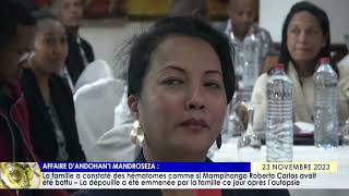 LE JOURNAL DU 23 NOVEMBRE 2023 BY TV PLUS MADAGASCAR [upl. by Salomie]