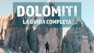 DOLOMITI la GUIDA DEFINITIVA 🇮🇹 [upl. by Rosina]