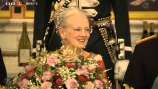 Queen Margrethe II 75th birthday dinner Christiansborg Palace  2 2015 [upl. by Christiane880]