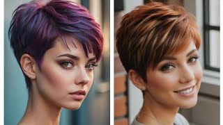 50 Most stylish pixie short Bob Haircuts and Hair diy ideas for womens [upl. by Durware]