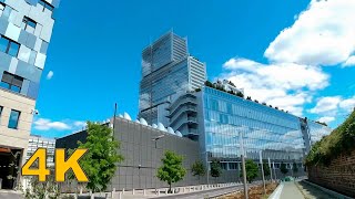 Walking tour in Paris  ClichyBatignolles EcoDistrict in Paris France [upl. by Schechter]