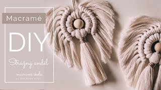 ❤️ORIGINAL DIY MACRAME ANGEL❤️Macramé Anděl by MACRAMÉ SVĚT [upl. by Kasper]