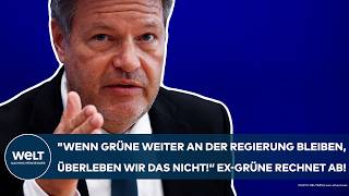 ROBERT HABECK quotGrüne Wirtschaftspolitik führt ins Desasterquot Eine ExGrüne rechnet gnadenlos ab [upl. by Rabka]