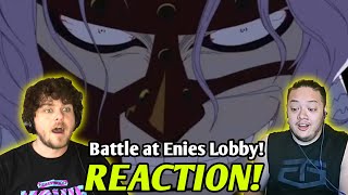 The Battle at Enies Lobby One Piece REACTION Episodes 266 267 amp 268 [upl. by Meli889]