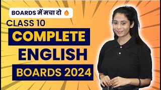 CBSE Board Exam 2024  Class 10 English Most Important Questions 2024  All Chapters Important MCQs [upl. by Peace971]