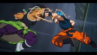 Dragon Ball Super Broly Castellano Goku VS Broly pelea completa [upl. by Edialeda]