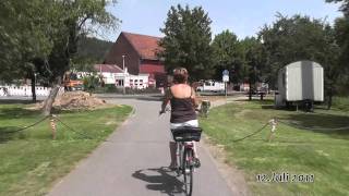 Fahrradtour von Wolfsanger nach HannMünden entlang der Fulda von tubehorst1 [upl. by Asirahc]