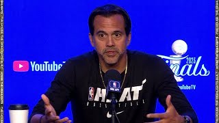 Erik Spoelstra previews Game 1 FULL Interview  2023 NBA Finals Media Day [upl. by Shea583]