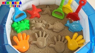 Juegos para niños con arena 🎈🎈 Colores Formas Animales y mas ✨ Mimonona Stories [upl. by Meredith638]