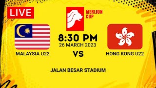 Malaysia vs Hong Kong  Merlion Cup 2023 [upl. by Alejandrina]