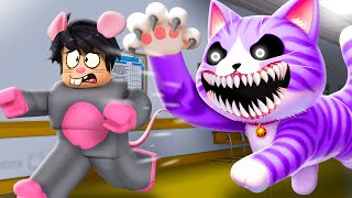 Escaping Evil CATNAP in Roblox [upl. by Hubey]