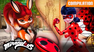 MIRACULOUS  🐞 Compilation 11 🐾 FULL EPISODES ▶️ Gigantitan  Befana  Sapotis Season 2 [upl. by Torrey]