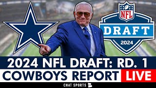 Dallas Cowboys NFL Draft 2024 Live Round 1 [upl. by Sanders744]