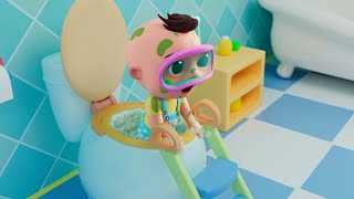 Dont Put Toys In The Potty Bathroom Rules For Children  Kids Cartoons amp Songs by Baby Berry [upl. by Asle]