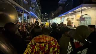 Rollin with the Family Affair Brass Band for Krewe Bohème 2023  Pt 1 [upl. by Schreiber]