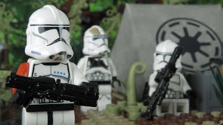 Clone Wars Memoir Chapter 1  Lego Star Wars Stop motion [upl. by Karlik]