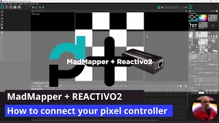 How to connect LED pixel controller to MadMapper [upl. by Mahgirb813]